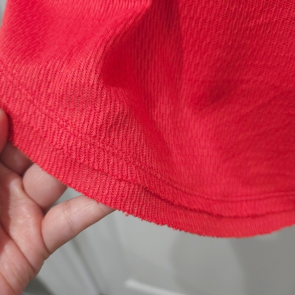 FREE PEOPLE Women's Red HEATWAVE Long Sleeve Tunic Top, Nwt, Size Xsmall - Picture 8 of 16